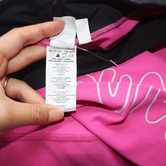 Zumba Pink Cropped Capri Leggings - Picture 6 of 8